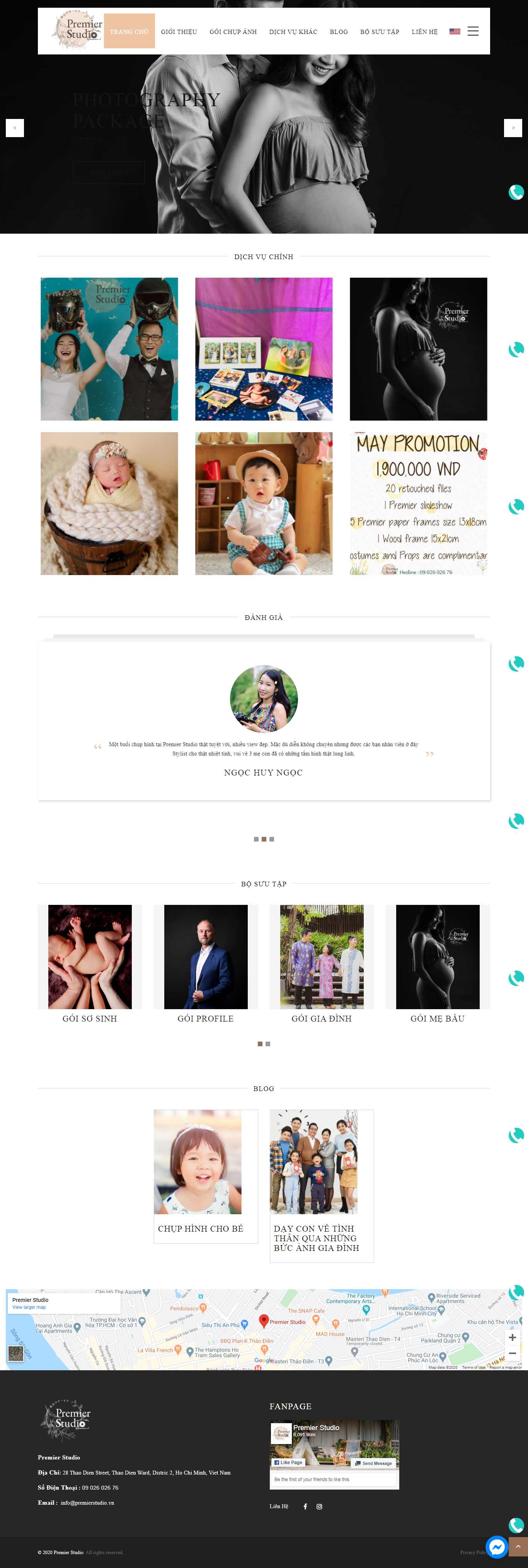 Thiết kế Web Đẹp - premierstudio.vn