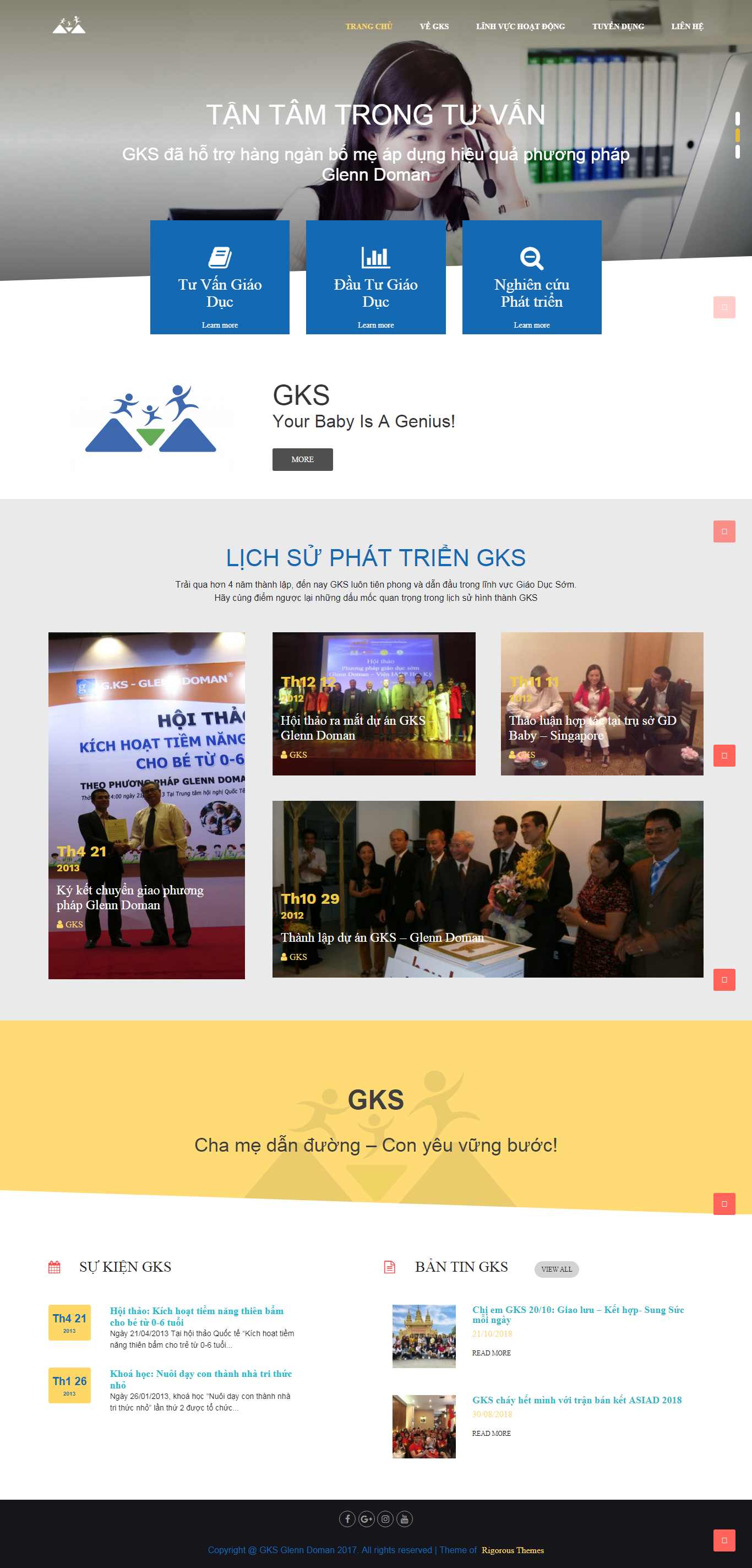 Thiết kế Web tư vấn - gks.vn