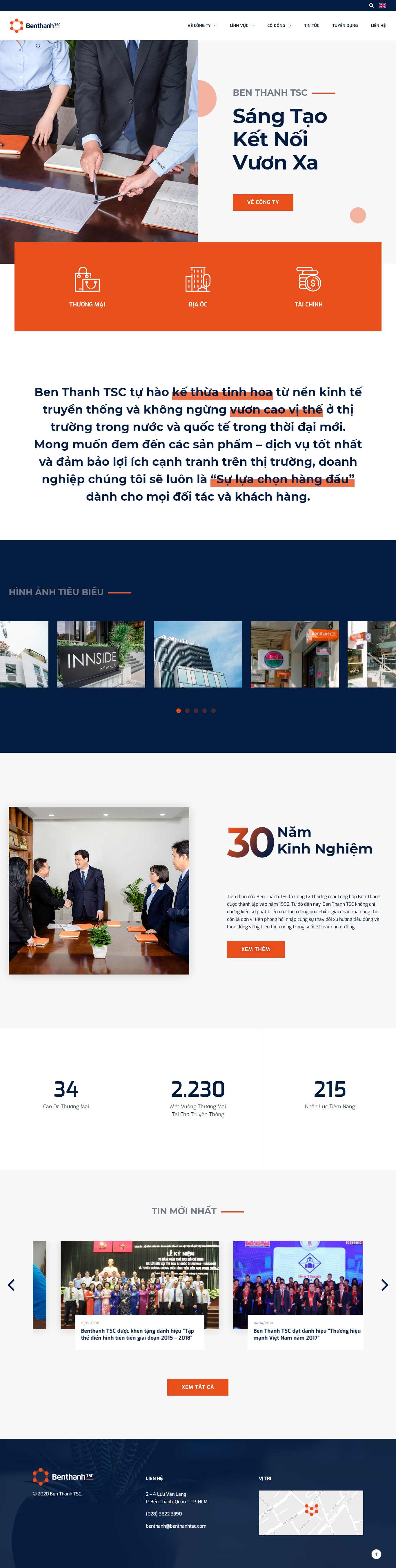 Thiết kế web chuyên nghiệp tại tphcm - benthanhtsc.com