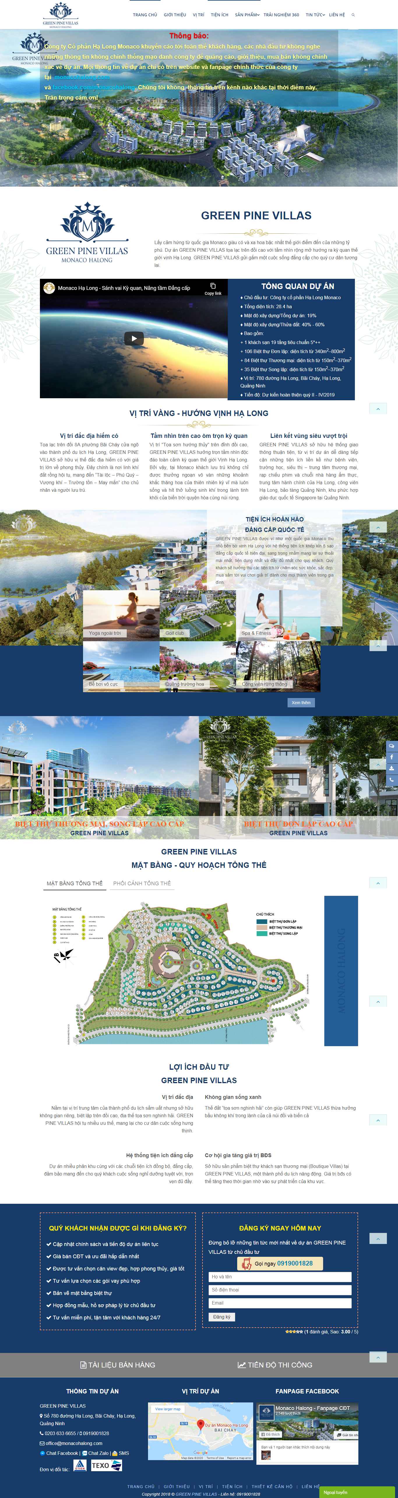 Thiết kế web cao cấp - monacohalong.com