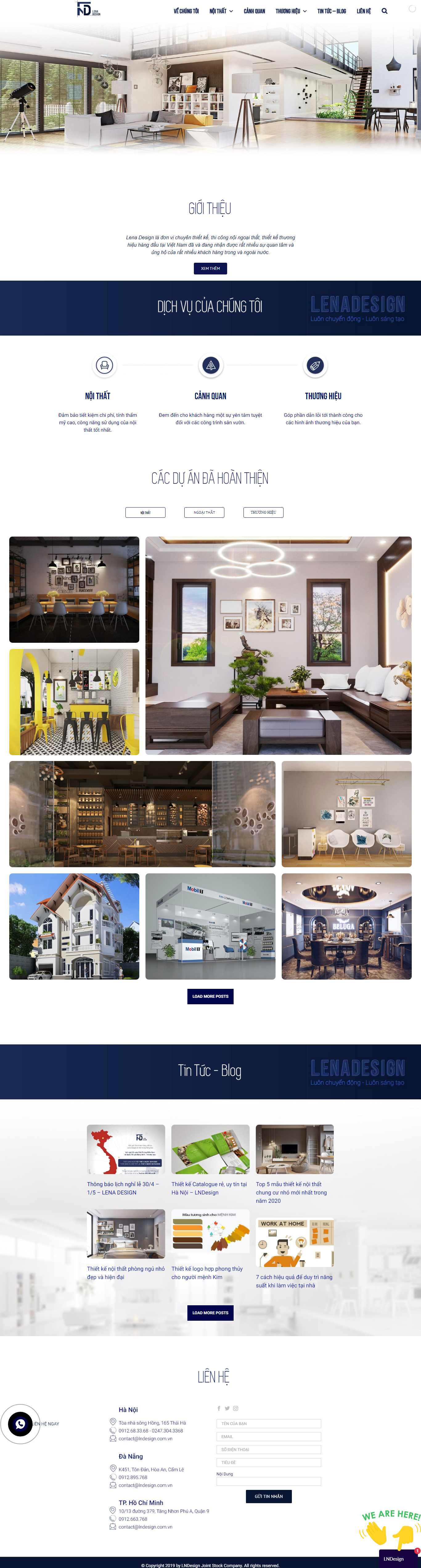 Thiết kế web thiết kế đồ họa - lndesign.com.vn