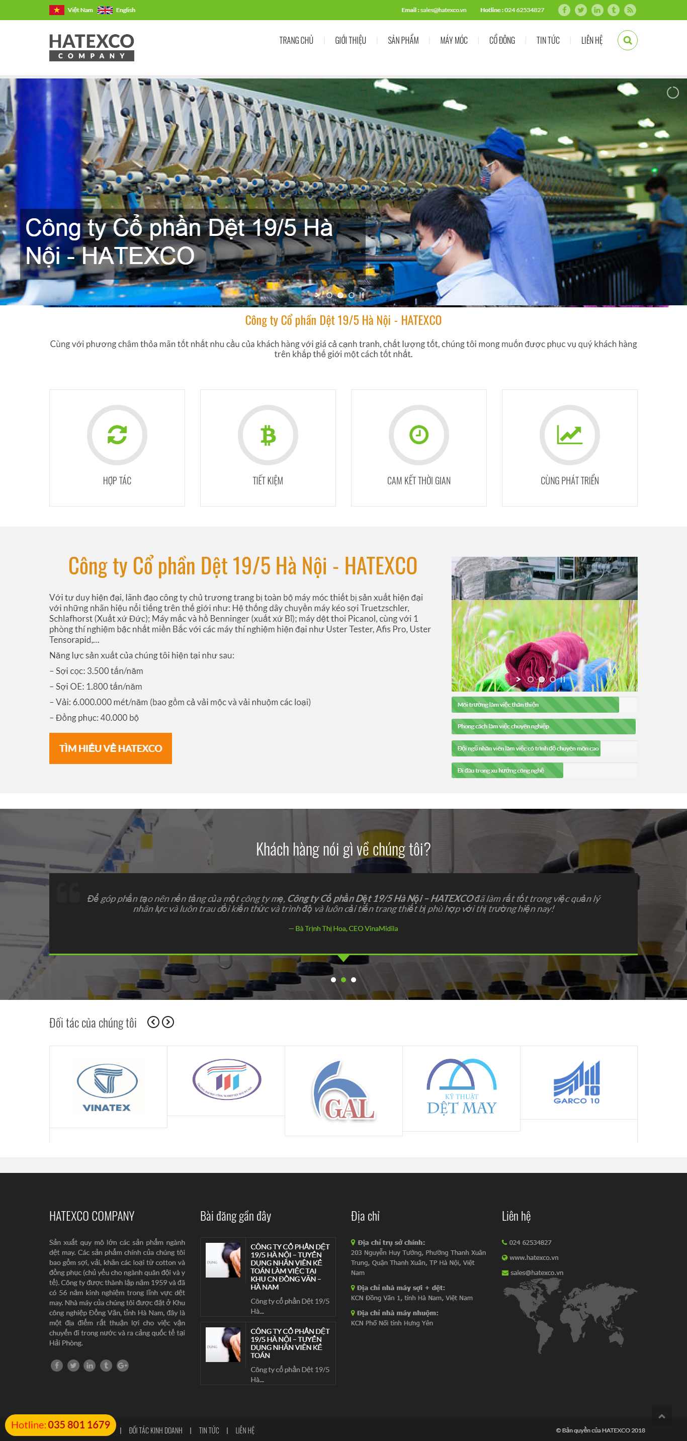 Thiết kế web tin tức - hatexco.vn