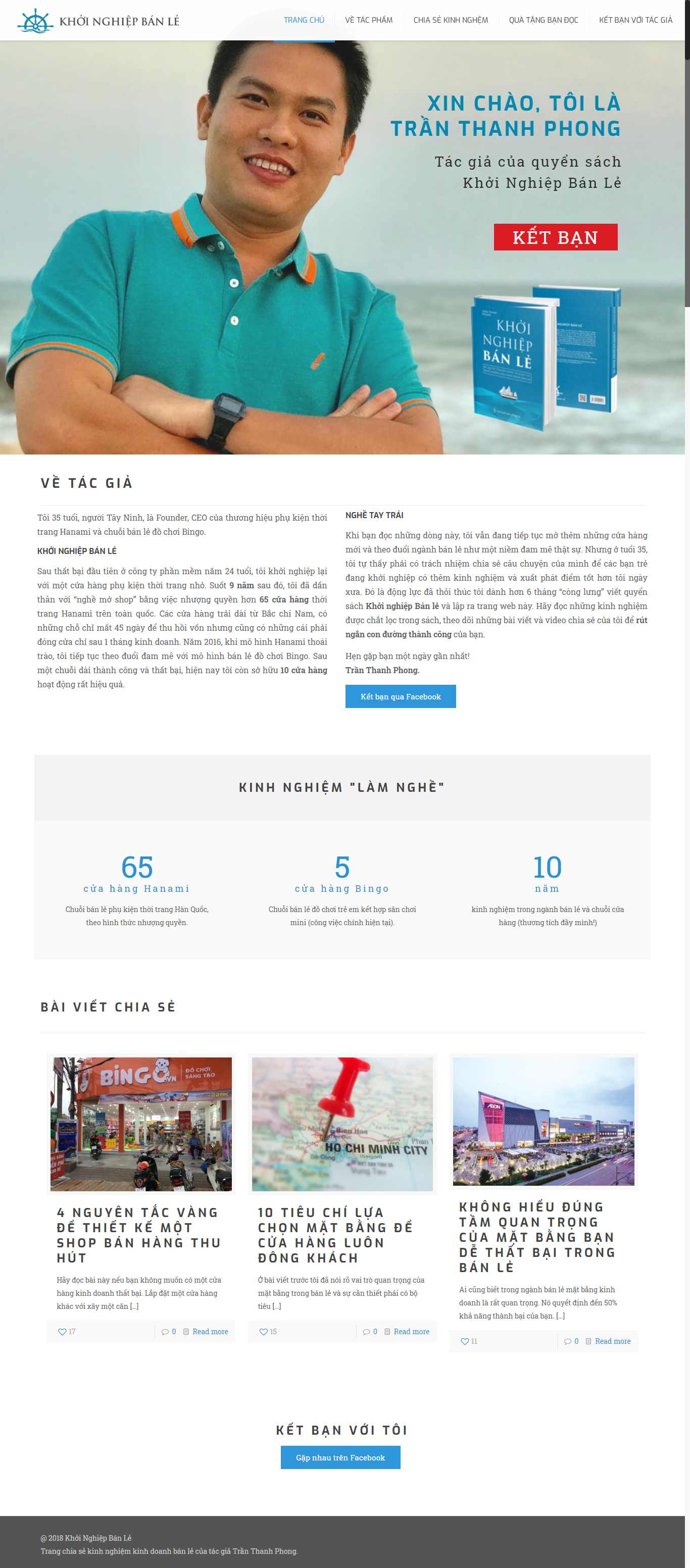 Thiết kế web khởi nghiệp - khoinghiepbanle.com