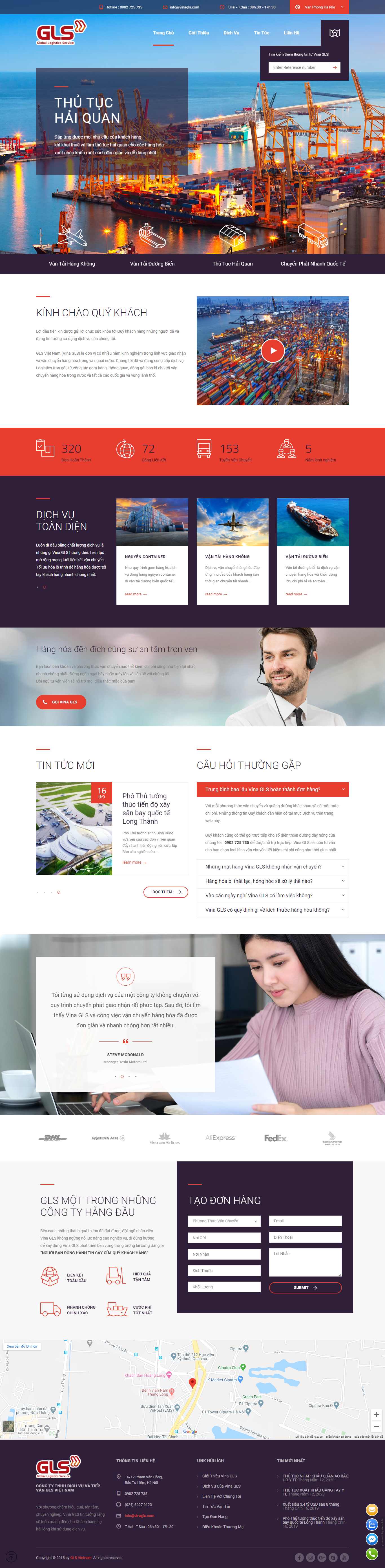 Thiết kế web wordpress - vinagls.com