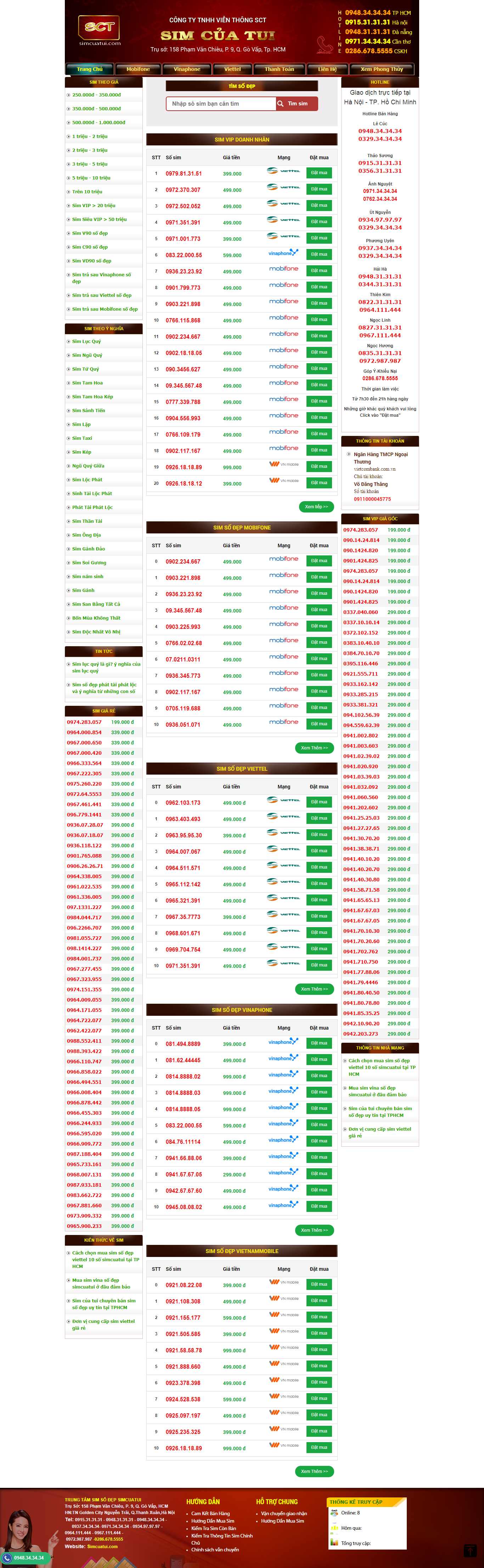 Thiết kế web việt nam - simcuatui.com