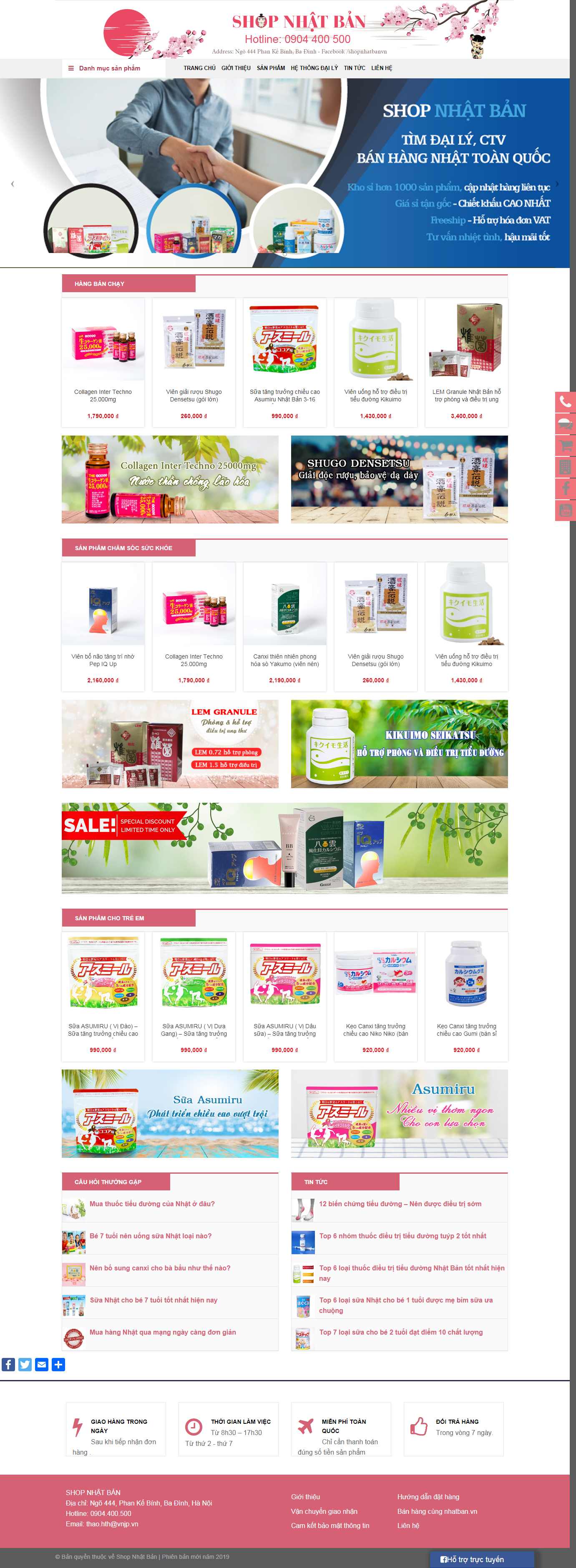 Thiết kế web Quận Ba Đình - nhatban.vn