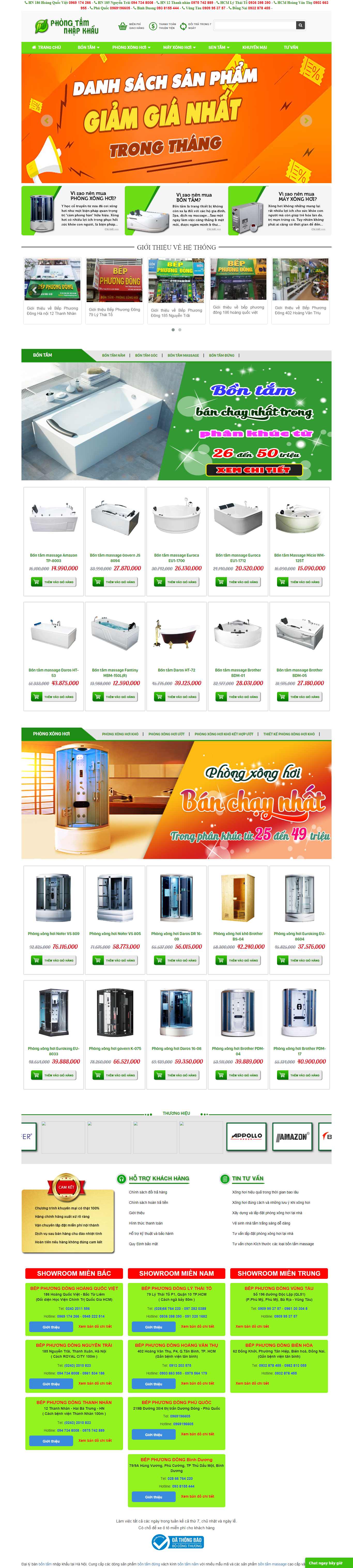 Thiết kế web Quận Hoàn Kiếm - phongtamnhapkhau.vn