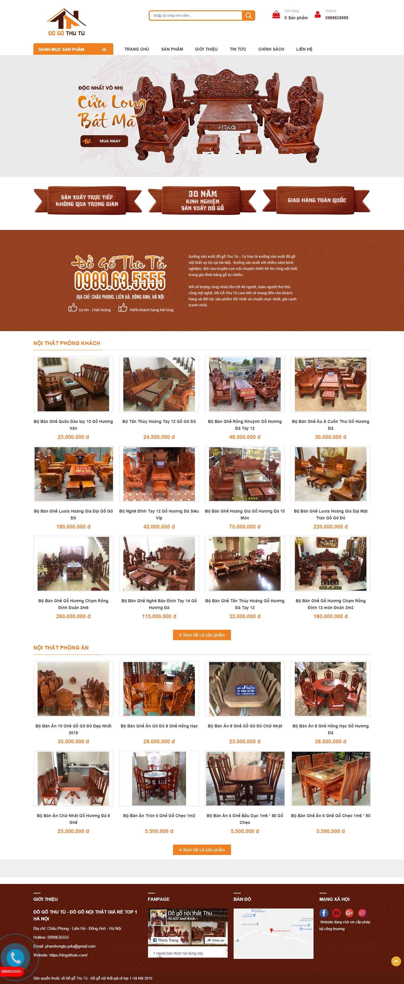 Thiết kế Web Quận Bắc Từ Liêm - dogothutu.com