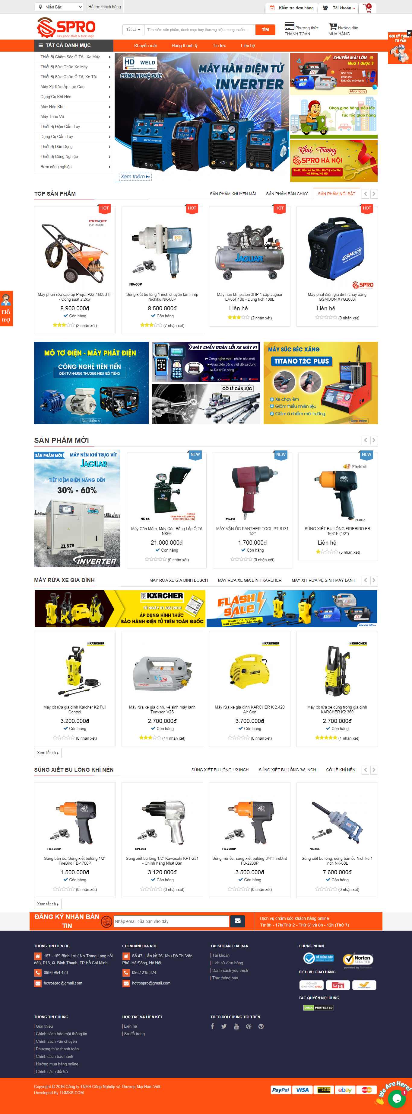 Thiết kế Web Thị xã Sơn Tây - spro.vn