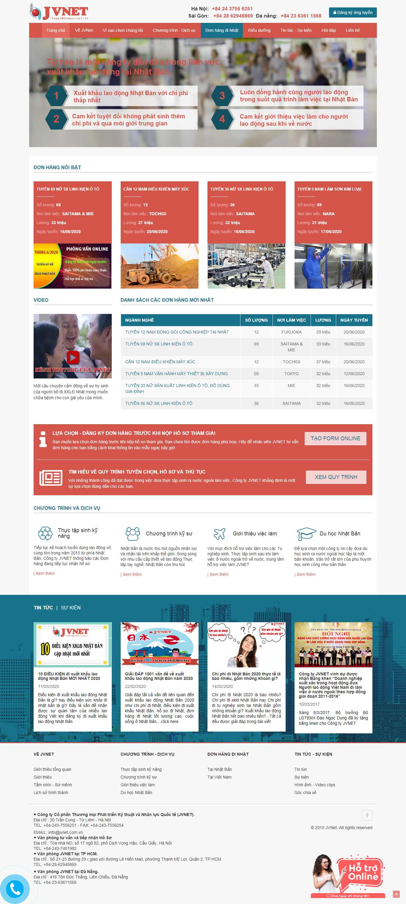Thiết kế Web Huyện Phúc Thọ - jvnet.vn