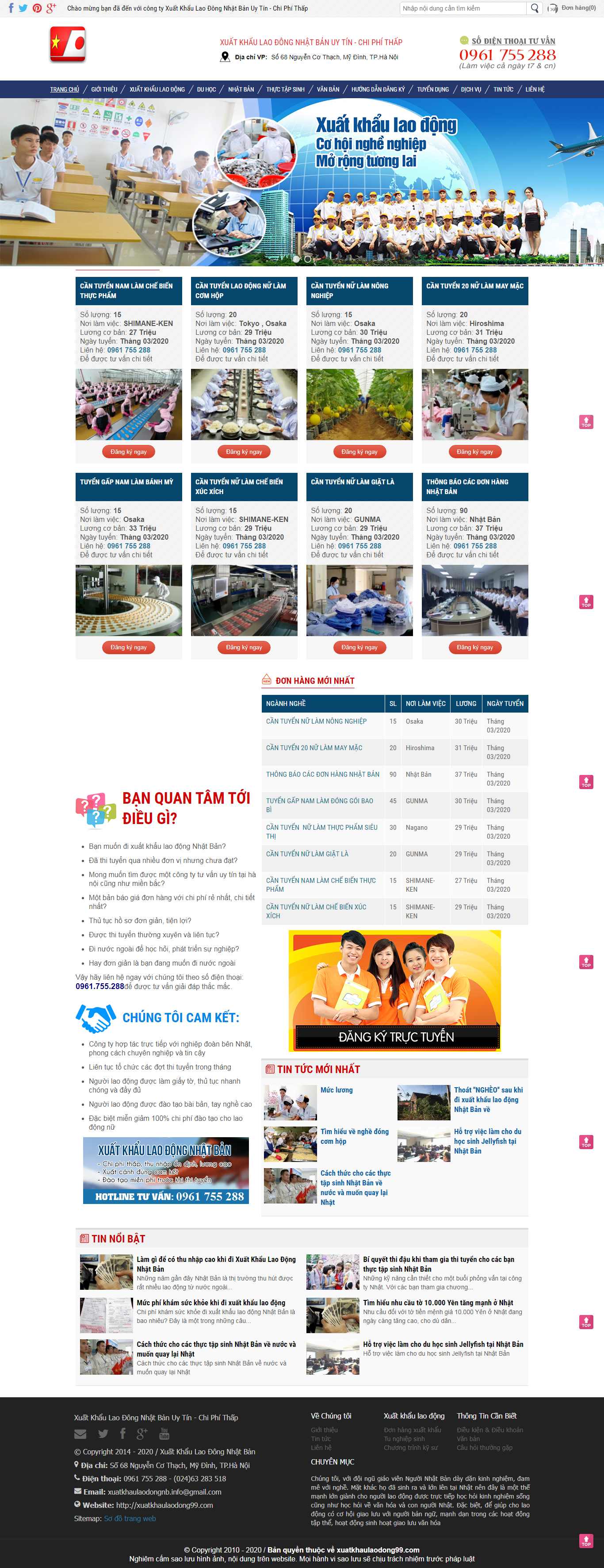 Thiết kế Web Huyện Phúc Thọ - xuatkhaulaodong99.com