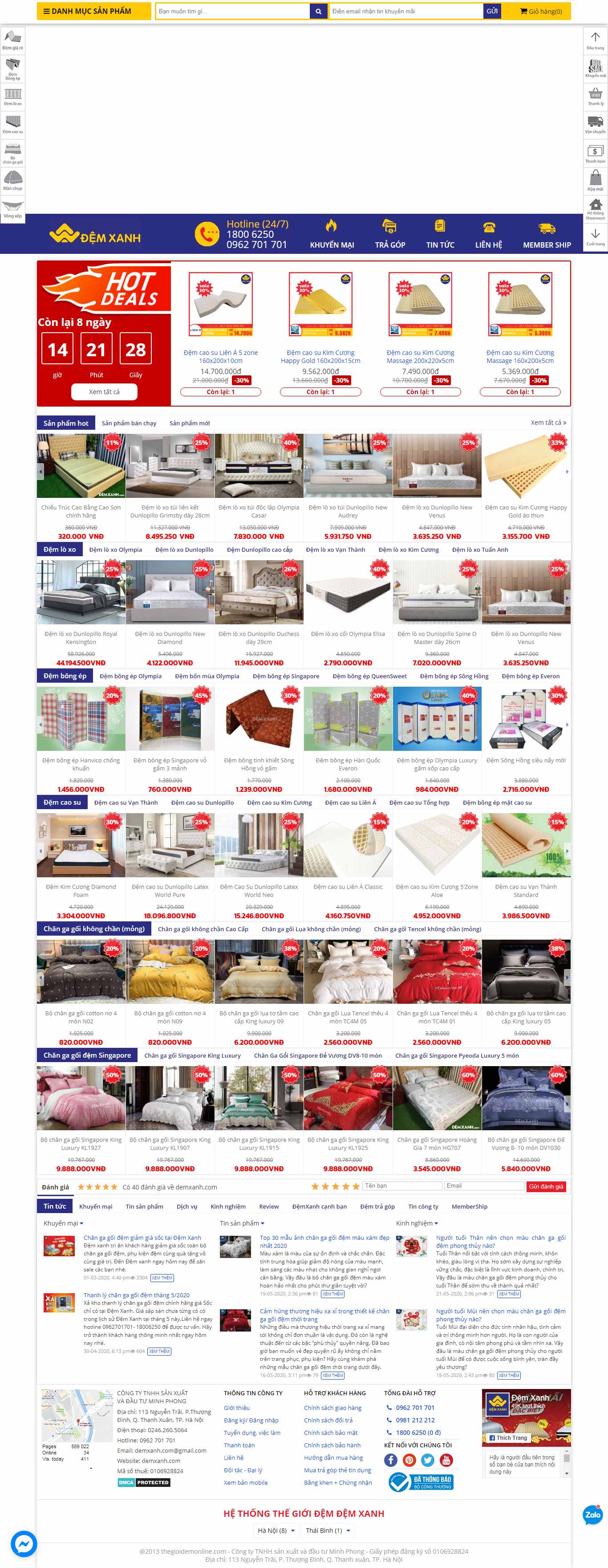 Thiết kế Web Huyện Chương Mỹ - demxanh.com