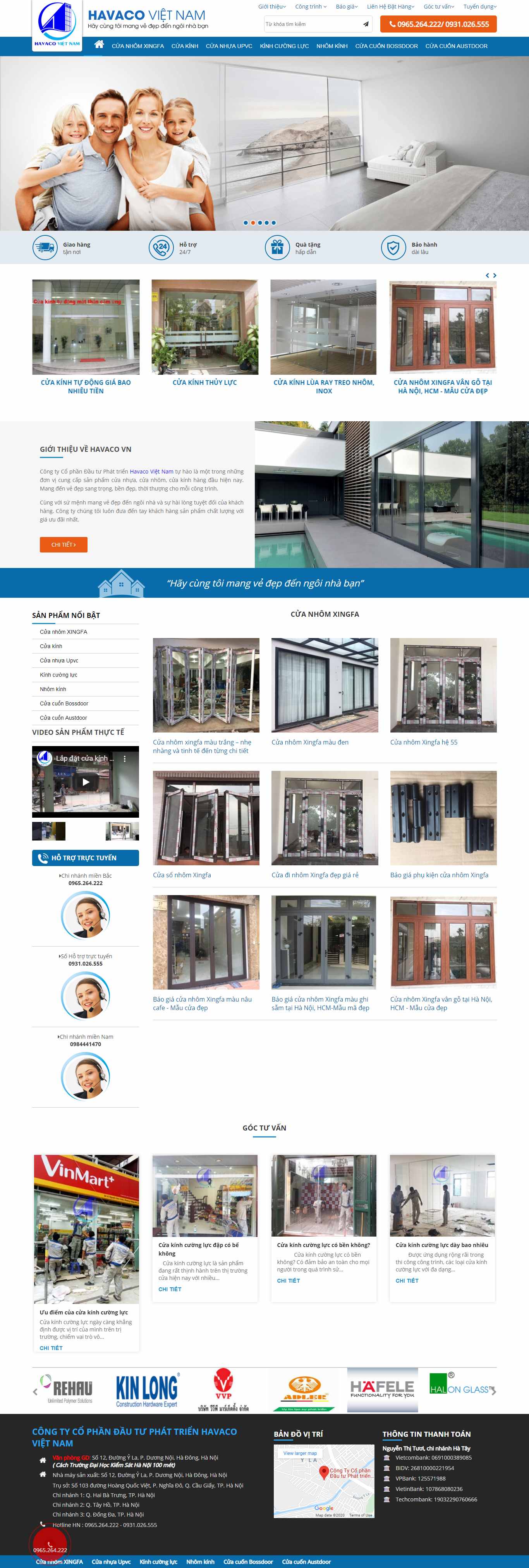 Thiết kế Web Huyện Thanh Oai - havacovn.com