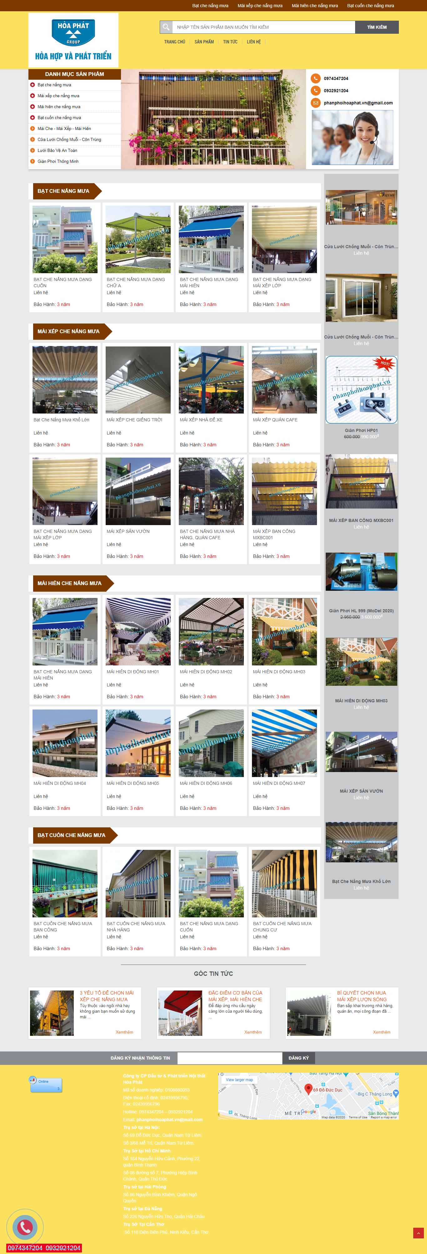 Thiết kế Web Huyện Mỹ Đức - phanphoihoaphat.vn