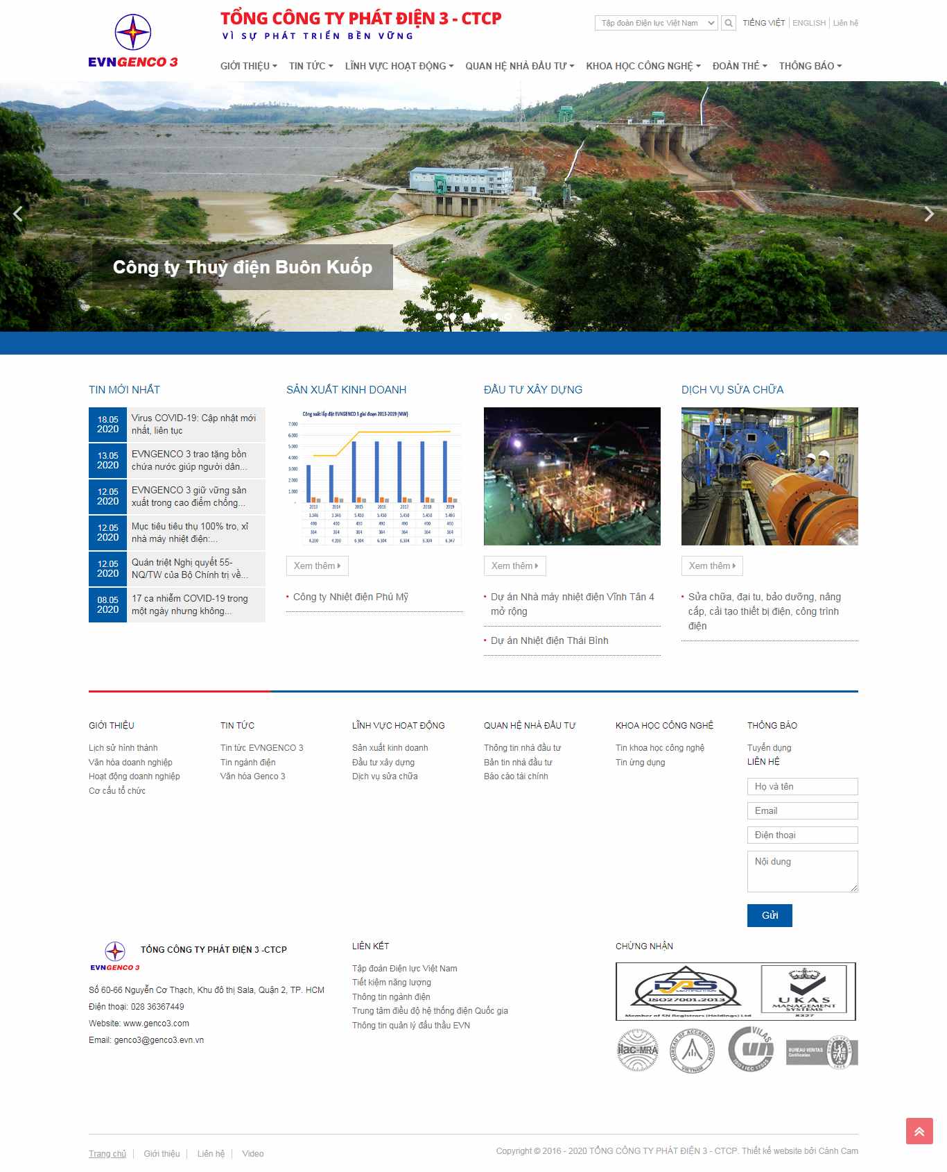 Thiết kế Web Miền Bắc - www.genco3.com
