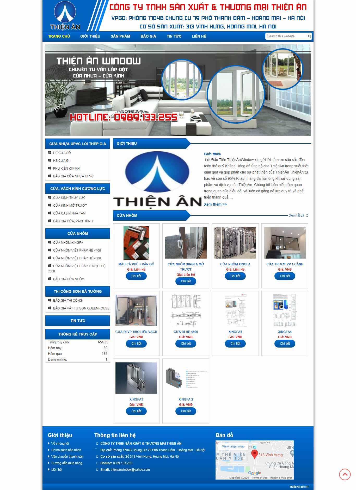 Thiết kế Web Vũng Tàu - thienanwindow.com