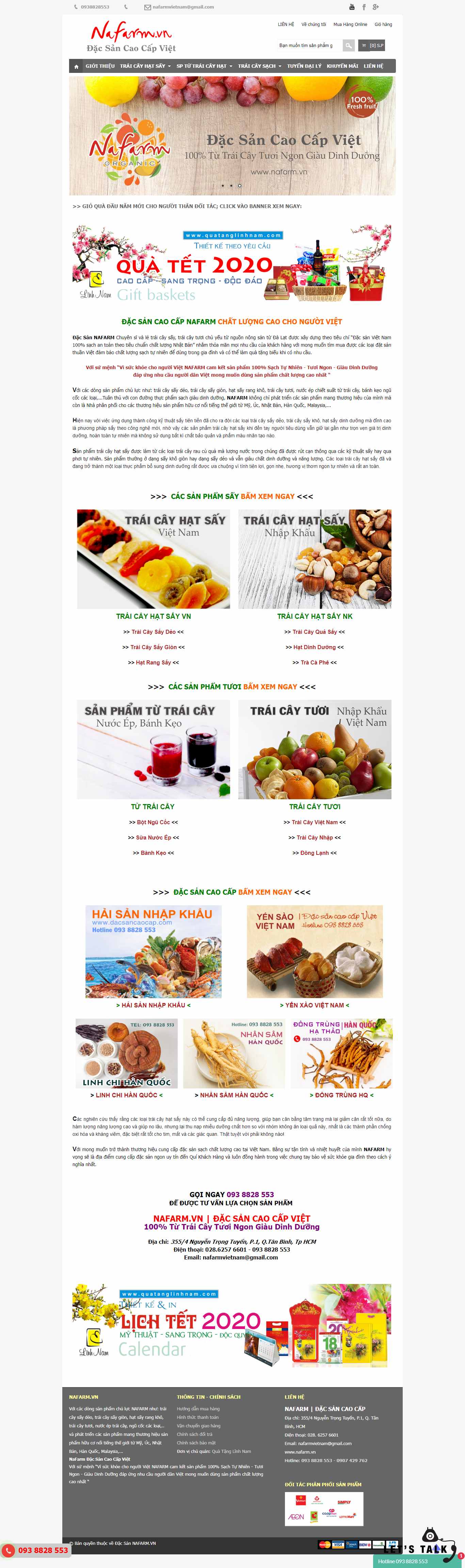Thiết kế Web Bạc Liêu - nafarm.vn