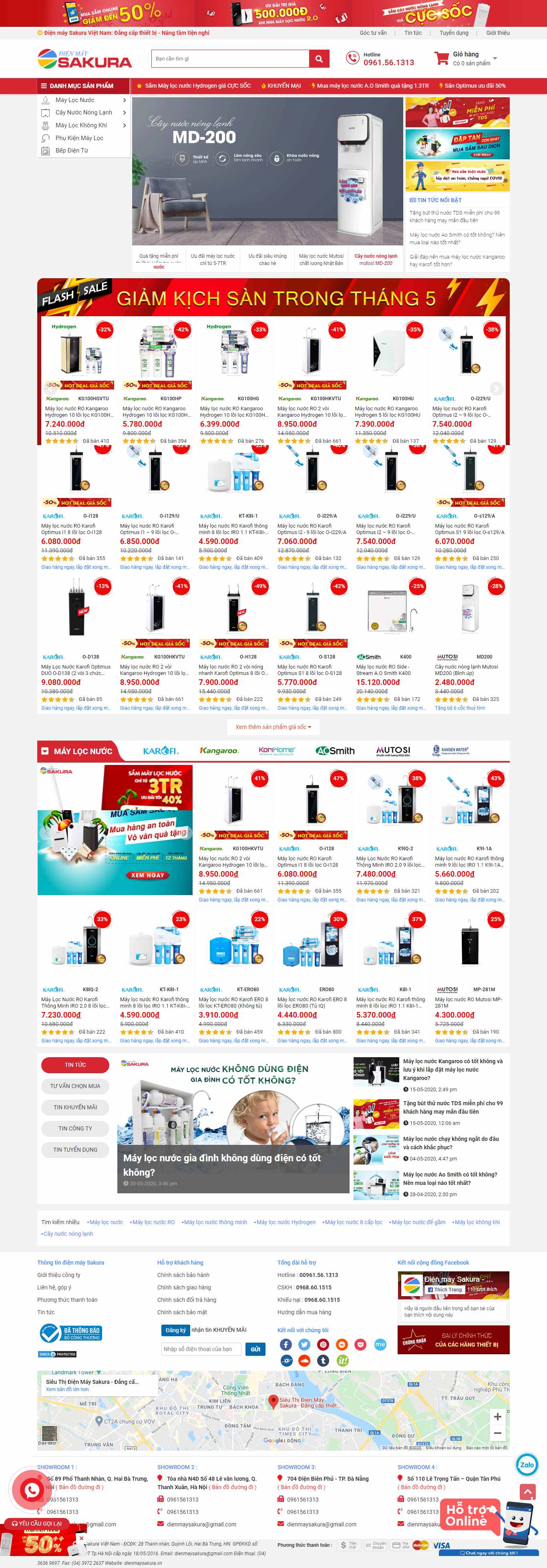 Thiết kế Web Bắc Kạn - dienmaysakura.vn