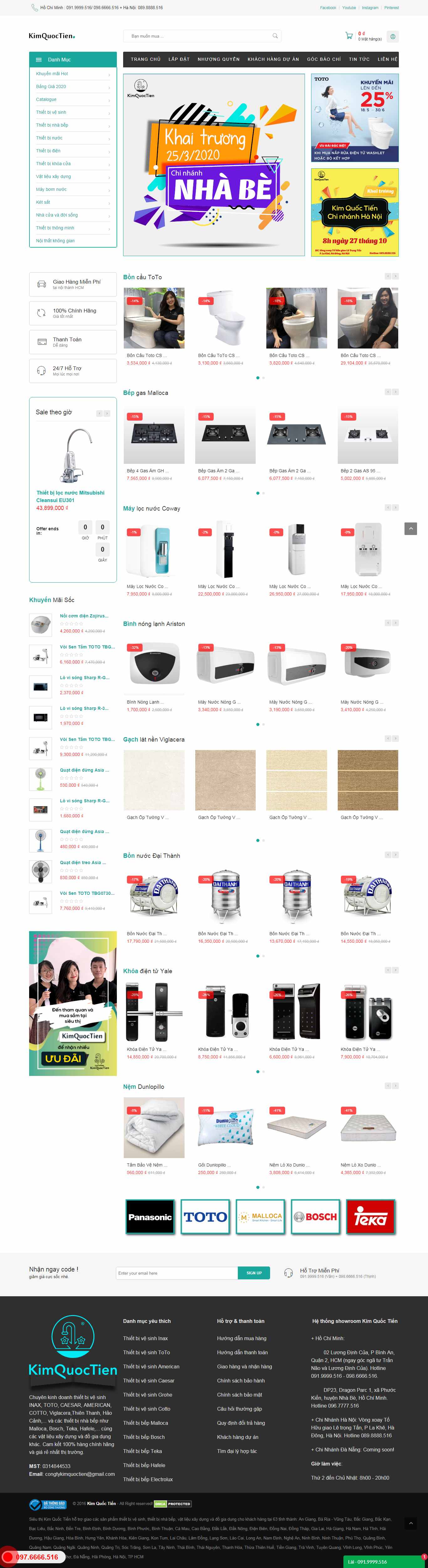 Thiết kế Web Bắc Giang - kimquoctien.com
