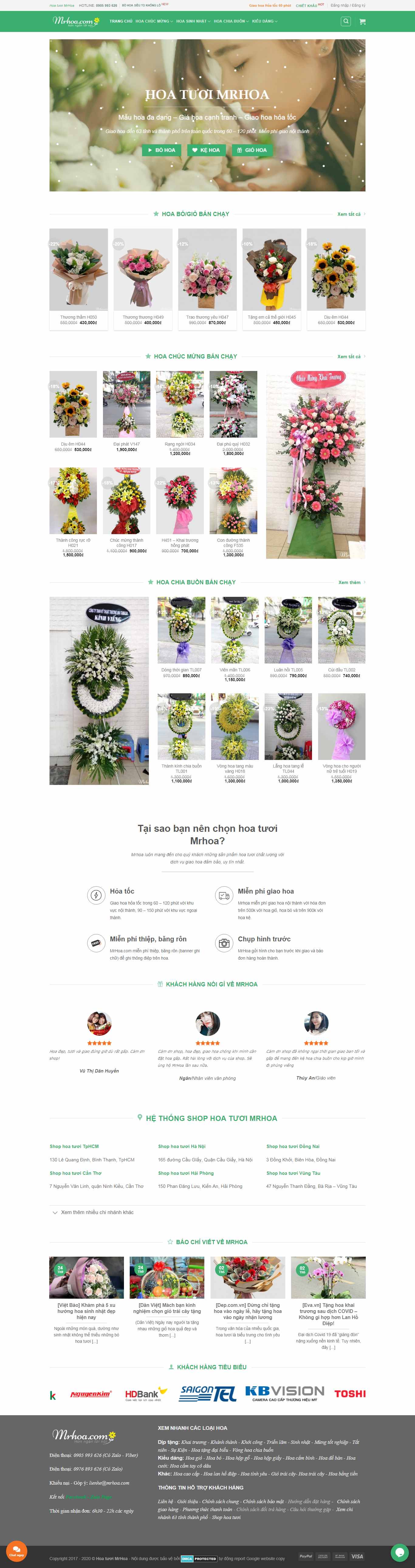 Thiết kế Web Bình Phước - mrhoa.com