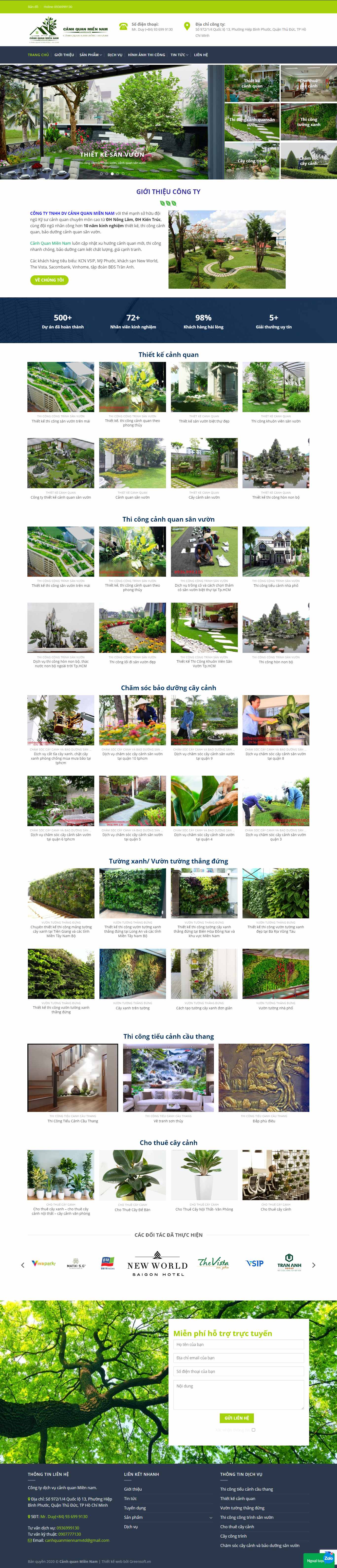 Thiết kế Web Bình Phước - canhquanmiennam.vn
