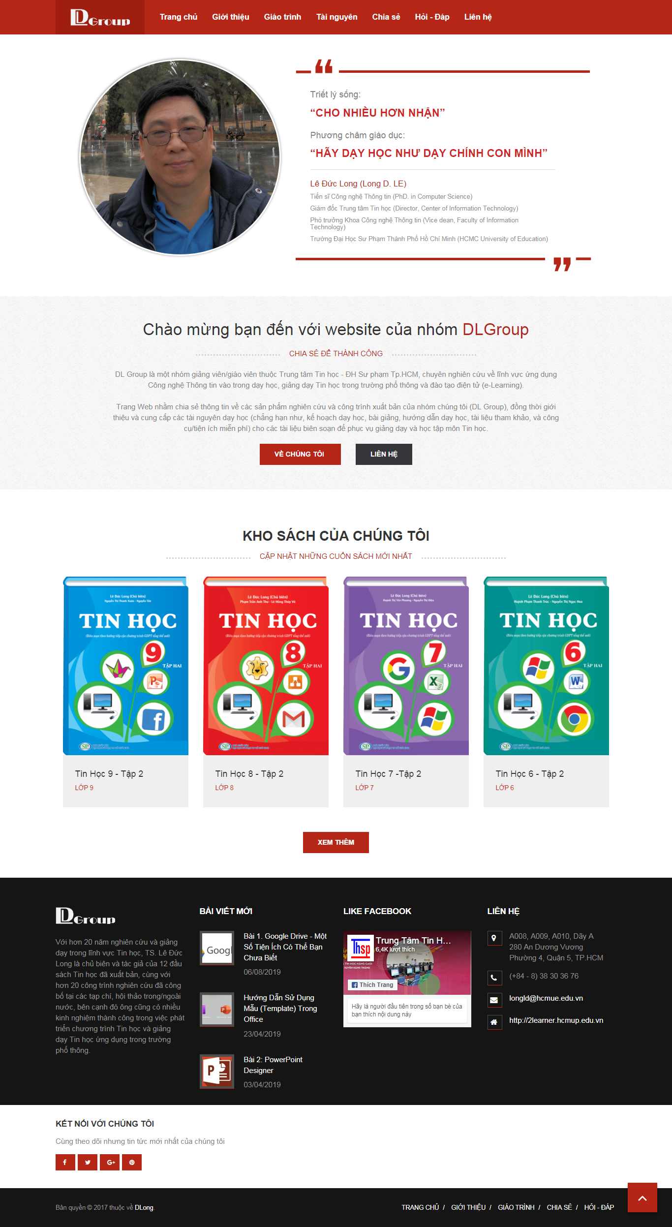 Thiết kế web tập đánh máy - 2learner.hcmup.edu.vn