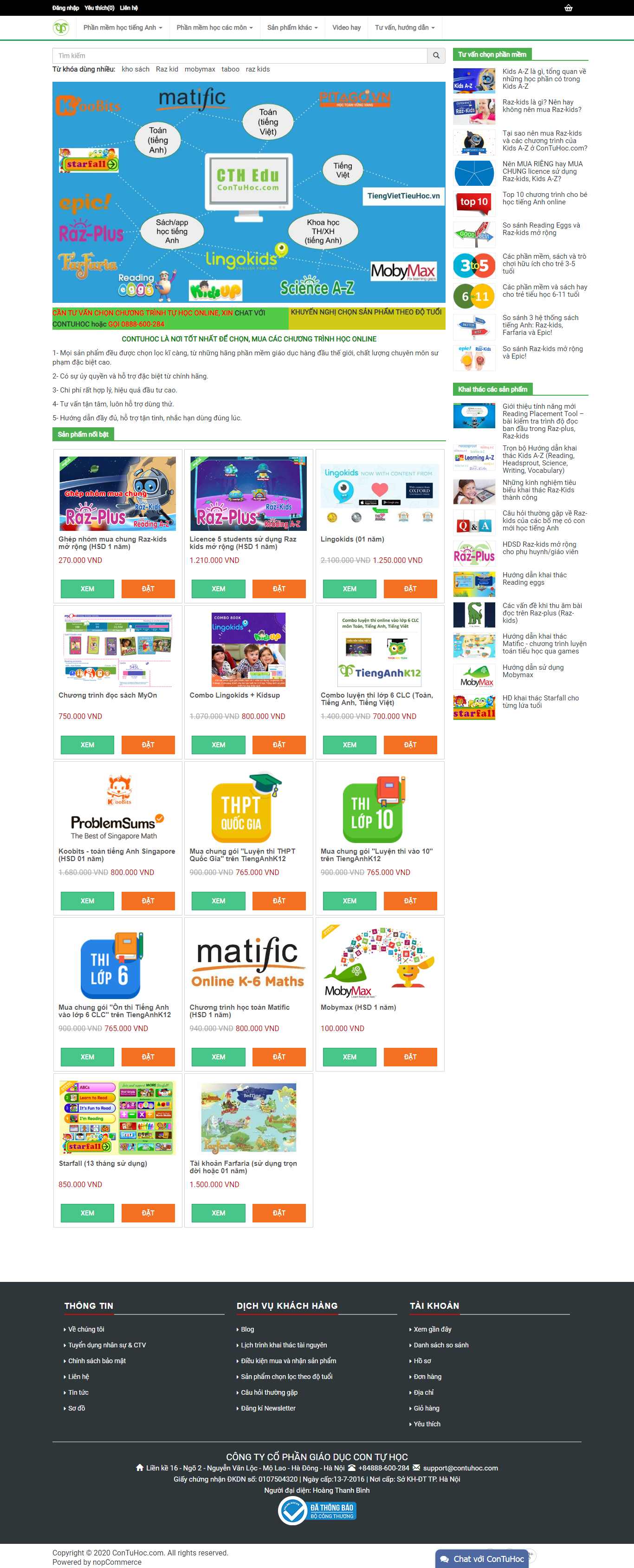 Thiết kế web tập đánh máy - www.contuhoc.com