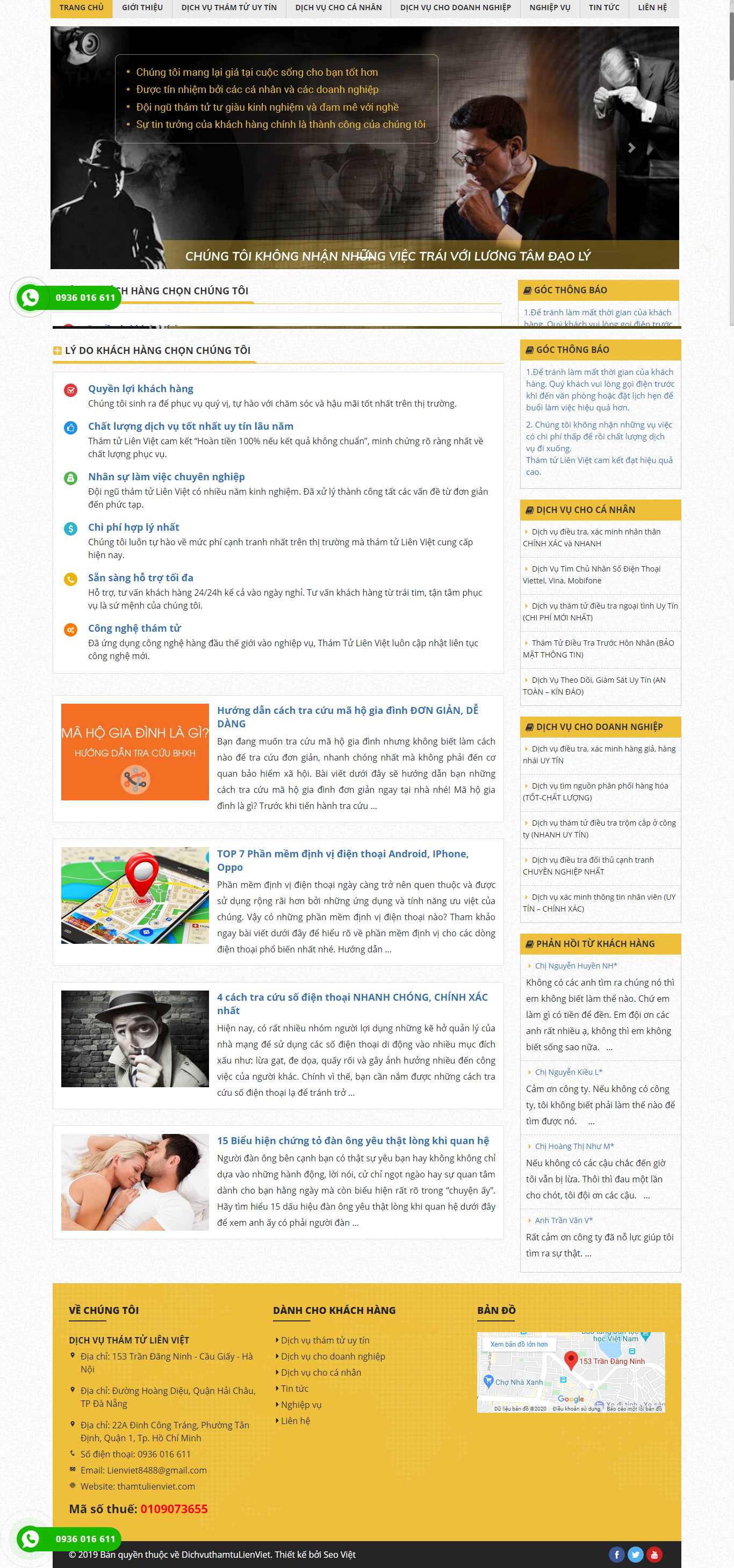Thiết kế Web Đắk Nông - thamtulienviet.com