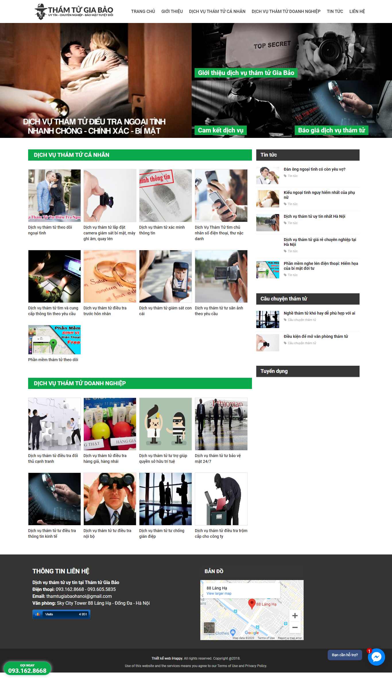 Thiết kế Web Đồng Nai - thamtugiabao.com