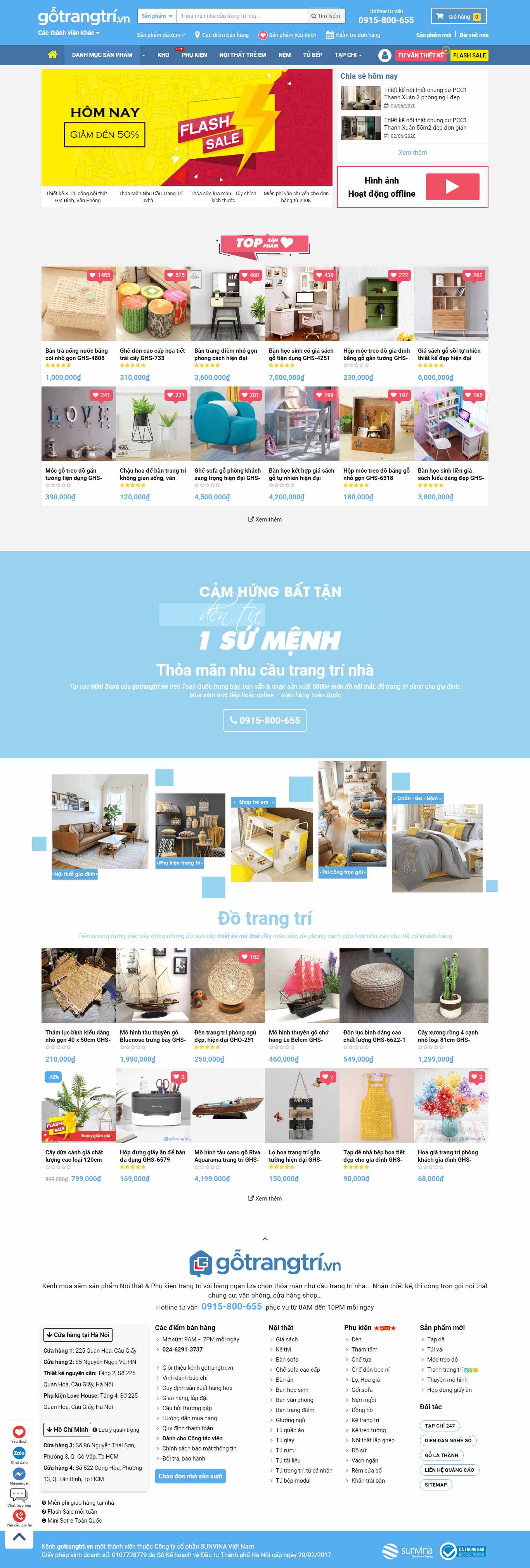 Thiết kế Web Đồng Tháp - gotrangtri.vn