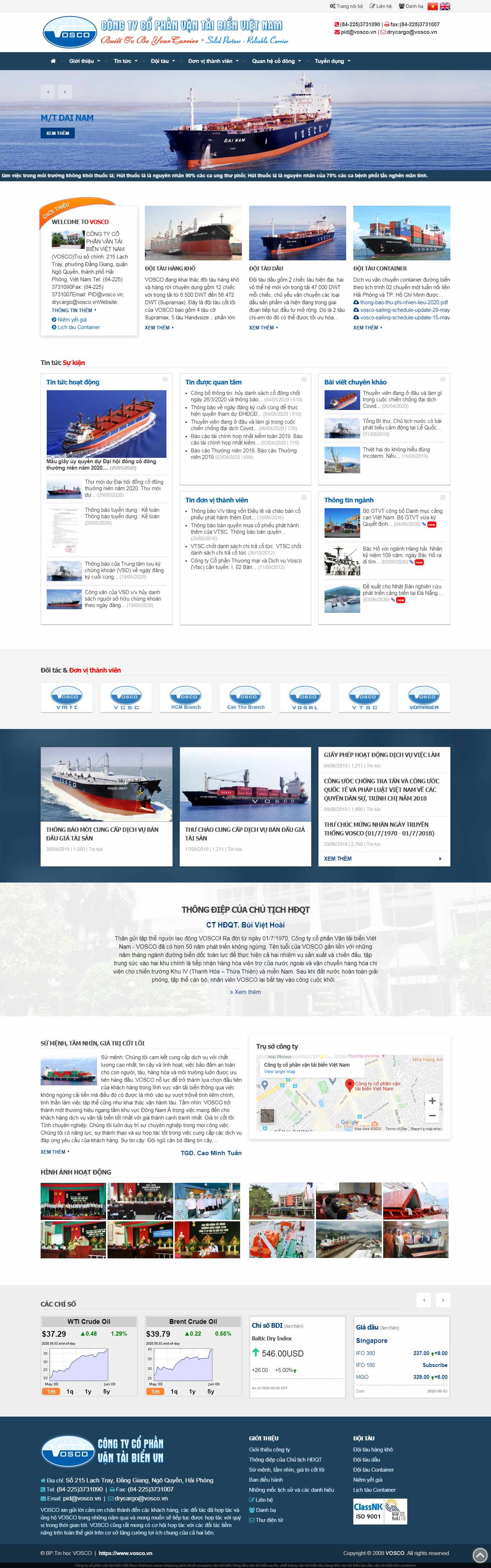 Thiết kế Web Hải Phòng - www.vosco.vn