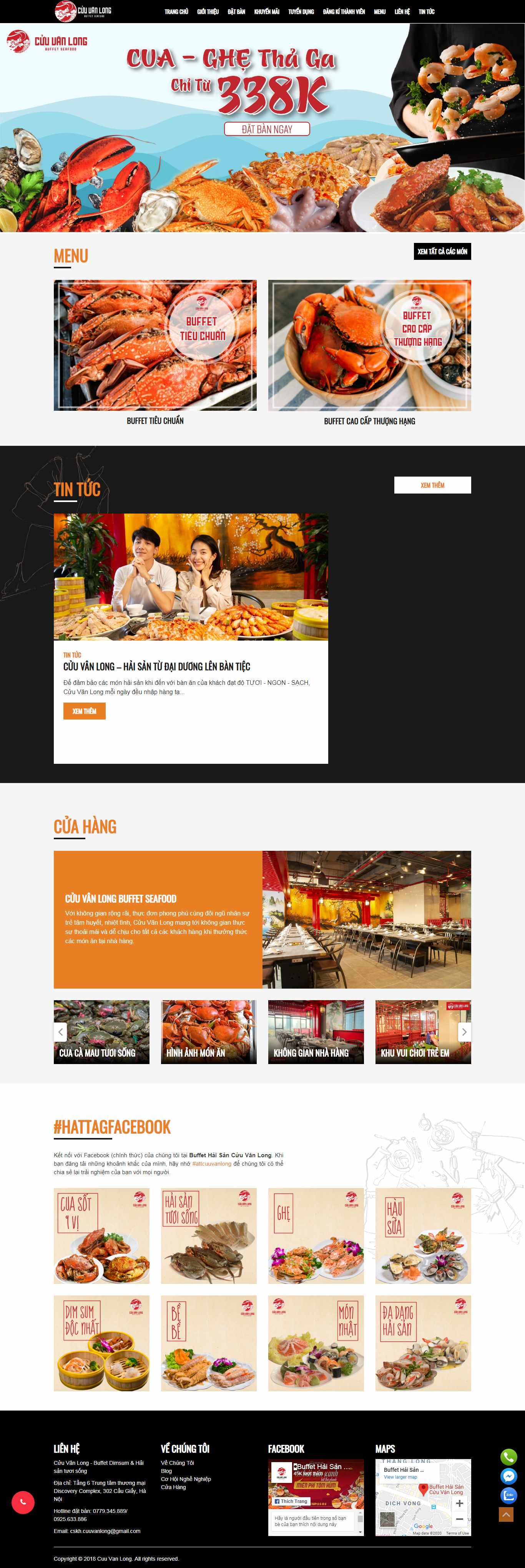Thiết kế Web Thành phố Hồ Chí Minh - cuuvanlong.com