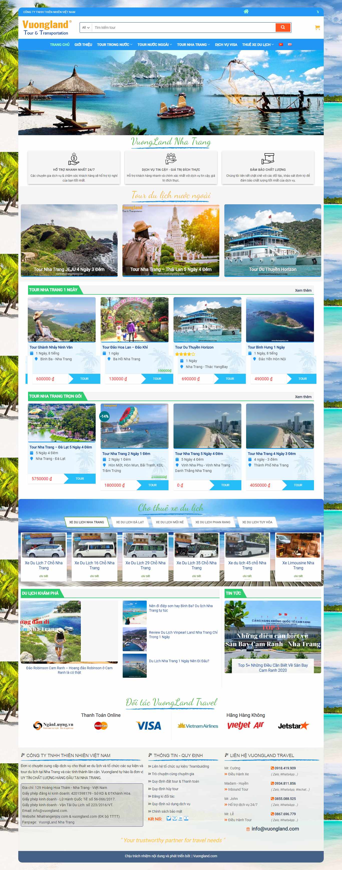 Thiết kế Web Khánh Hòa - nhatrangenjoy.com