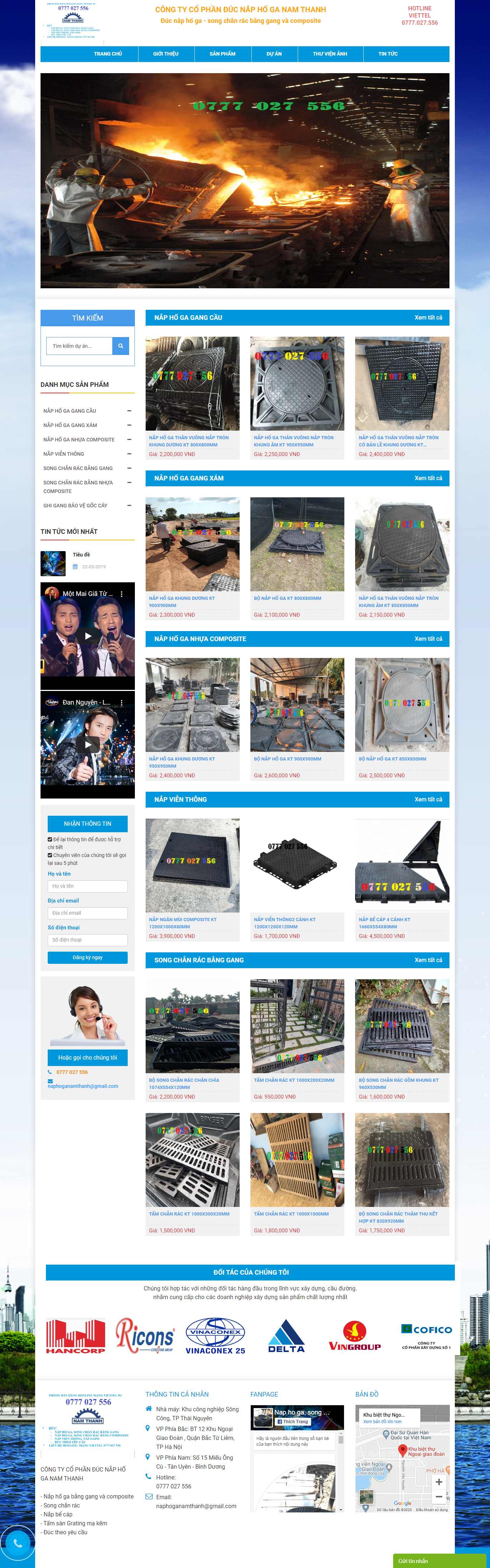 Thiết kế Web Nam Định - naphoga247.com