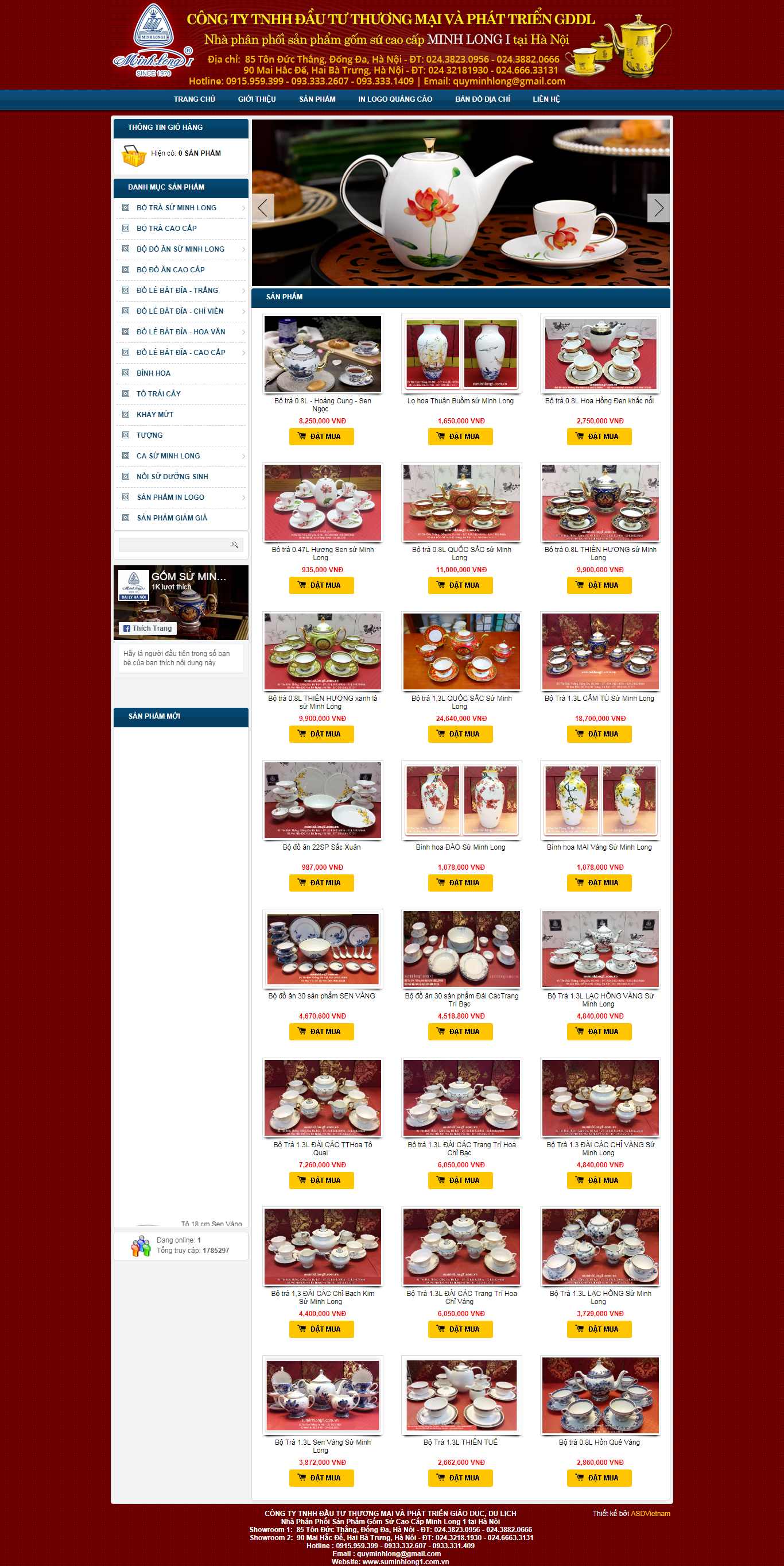 Thiết kế Web Nghệ An - suminhlong1.com.vn