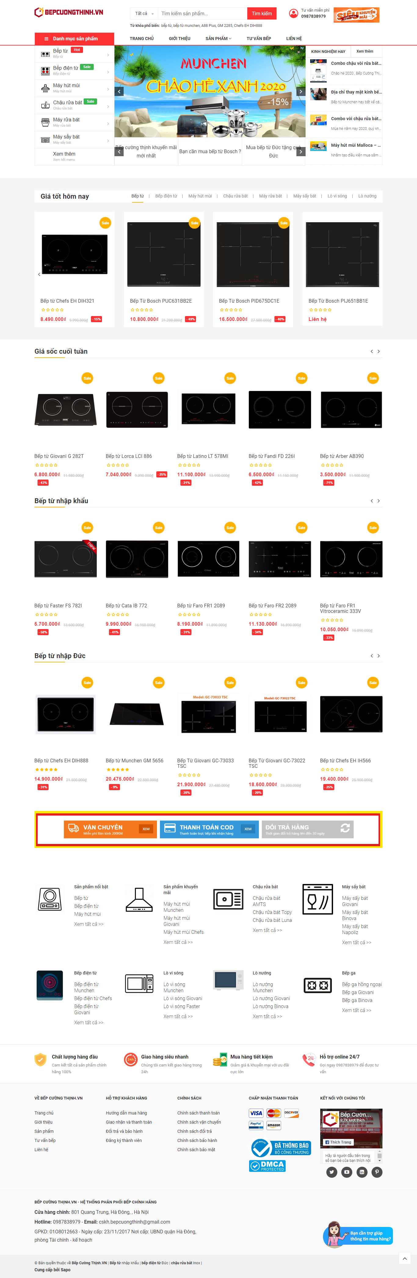 Thiết kế Web Quảng Bình - bepcuongthinh.vn