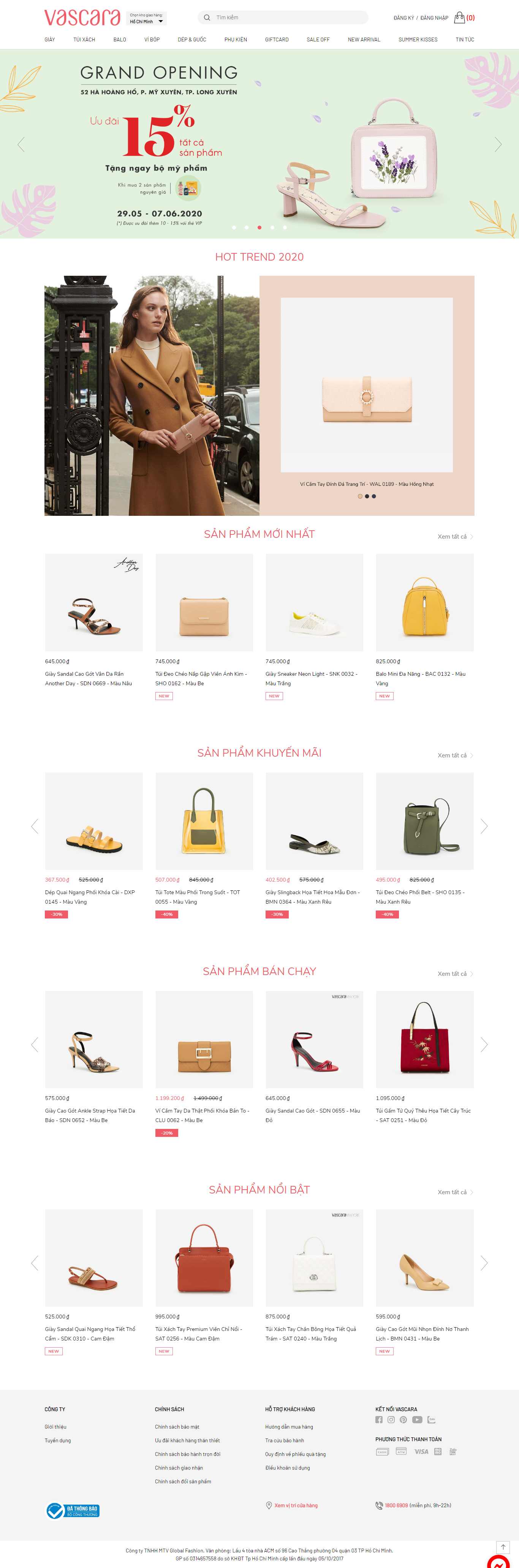 Thiết kế Web Quảng Trị - www.vascara.com