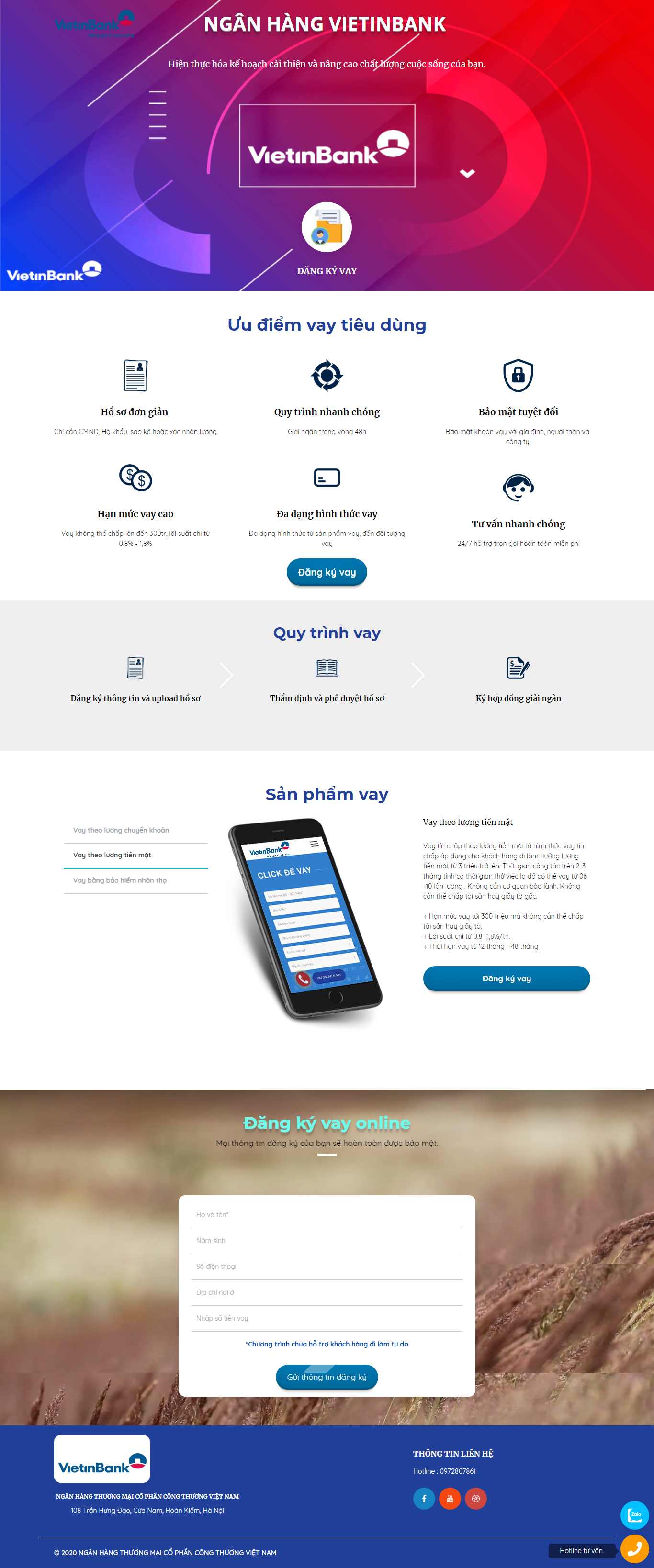 Thiết kế Web Tây Ninh - vaytheoluong-vietinbank24h.com