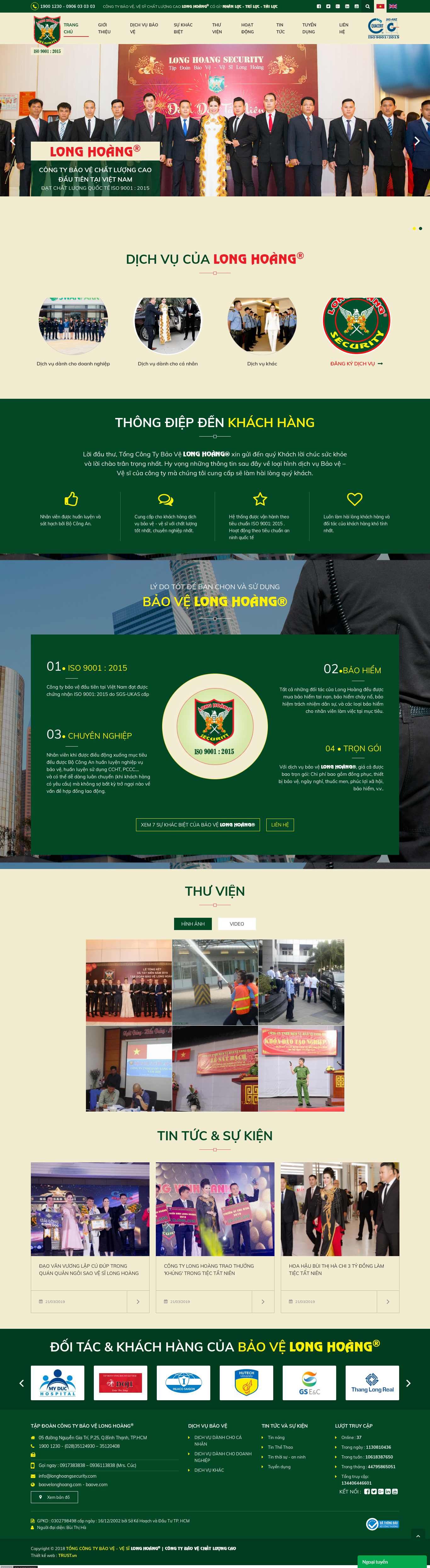 Thiết kế web an ninh - thám tử - bảo vệ - baove.com