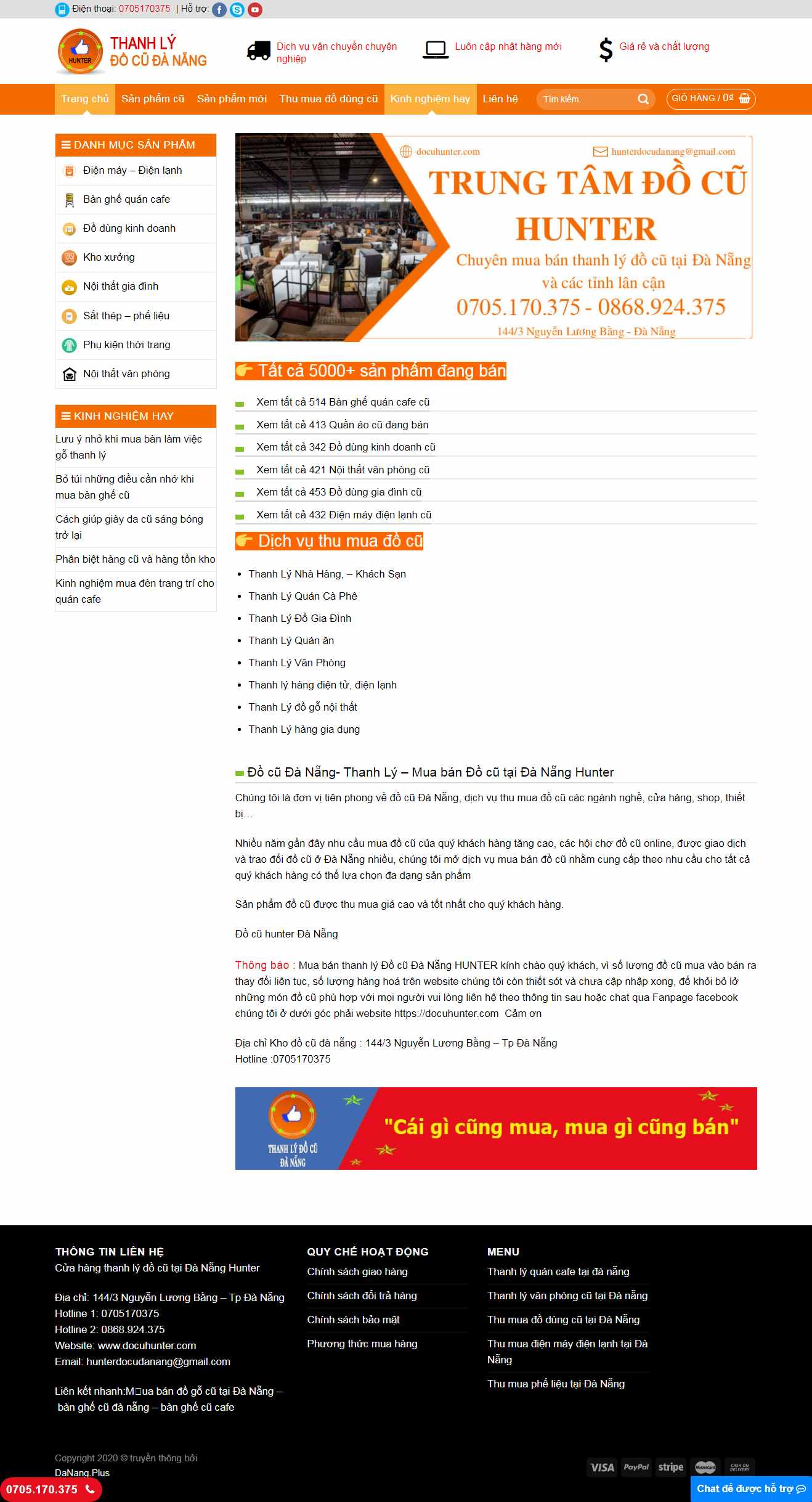Thiết kế web bàn ghế cũ - docuhunter.com