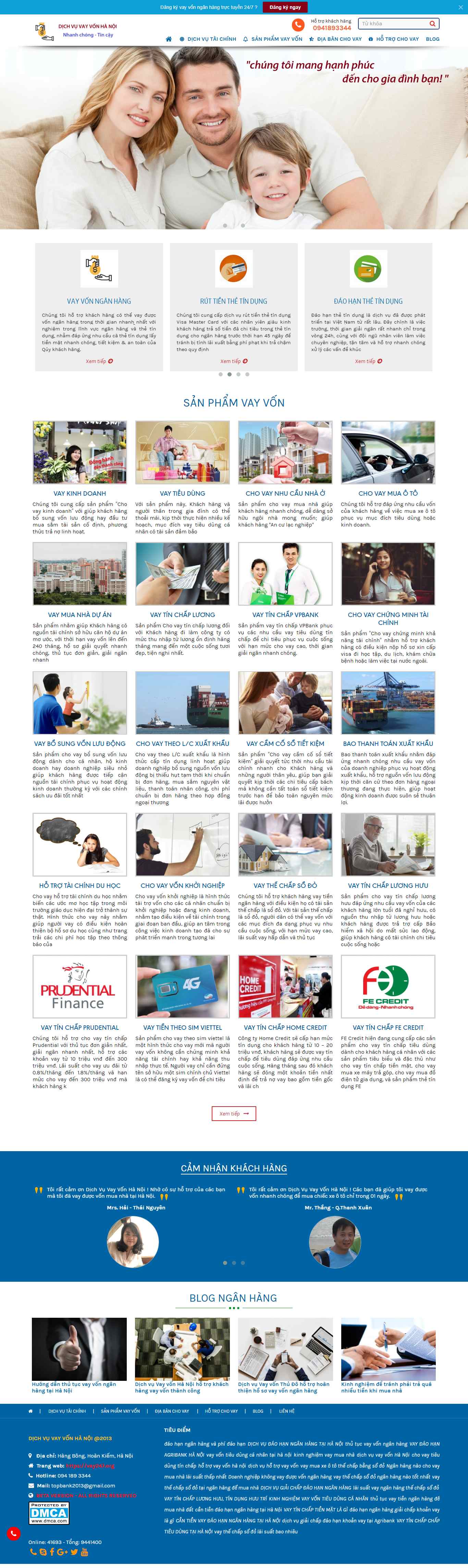 Thiết kế web cho vay - vay247.org