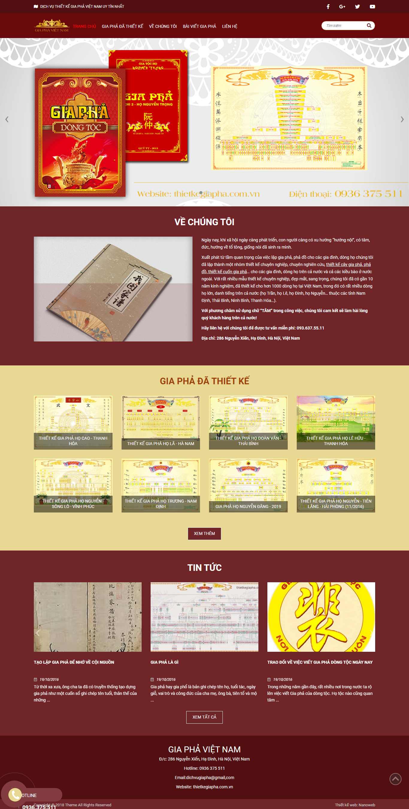 Thiết kế web gia phả - phả đồ - thietkegiapha.com.vn