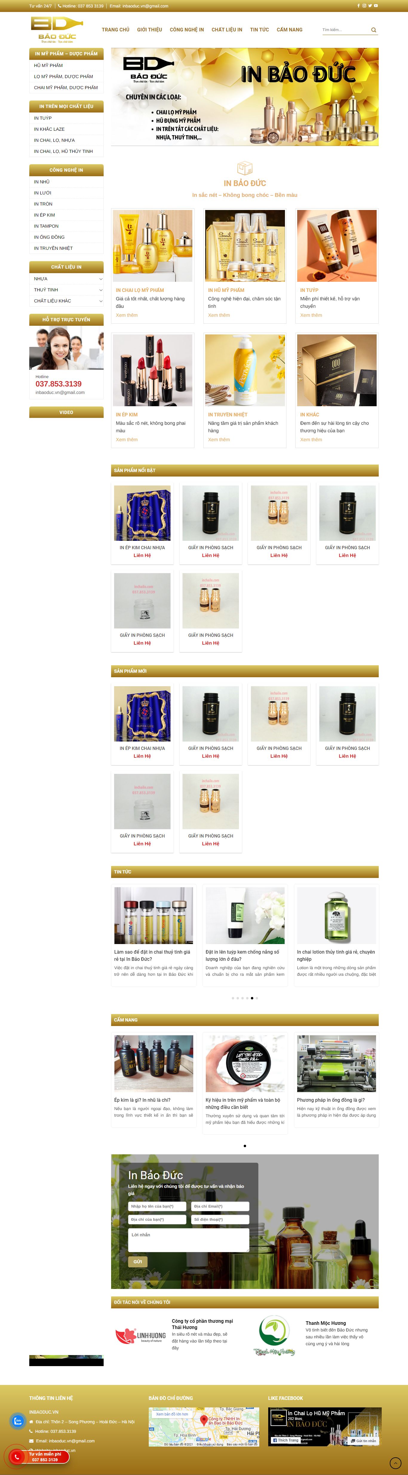 [vamo] Thiết kế Website Web Huyện Thanh Trì - inbaoducvn