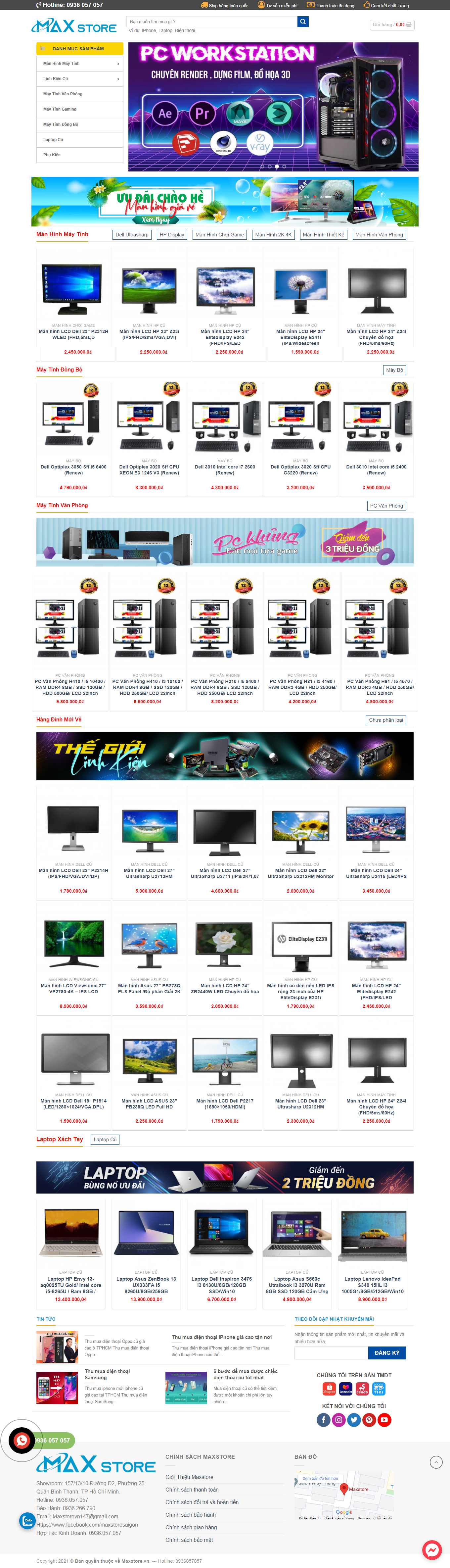 [131mobile] Thiết kế Website điện thoại - maxstore.vn - VietWebGroup.Vn