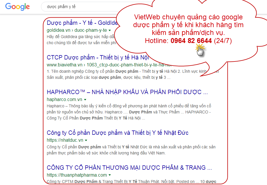 Quảng C&aacute;o Google Dược Phẩm Y Tế C&oacute; Hiệu Quả Kh&ocirc;ng?