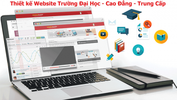 Thiết kế website học trực tuyến chuy&ecirc;n nghiệp