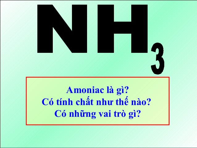 Amoniac Là Gì? Tìm Hiểu Về Amoniac Là Gì?