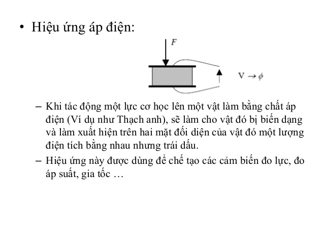 Hiệu Ứng Áp Điện Là Gì? Tìm Hiểu Về Hiệu Ứng Áp Điện Là Gì?