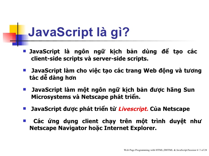 JavaScript Là Gì? Tìm Hiểu Về JavaScript Là Gì?