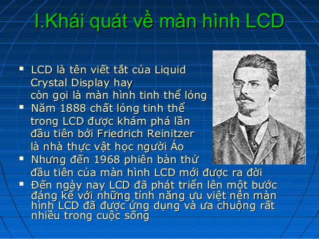 Tìm Hiểu Về Màn Hình Tinh Thể Lỏng Là Gi?